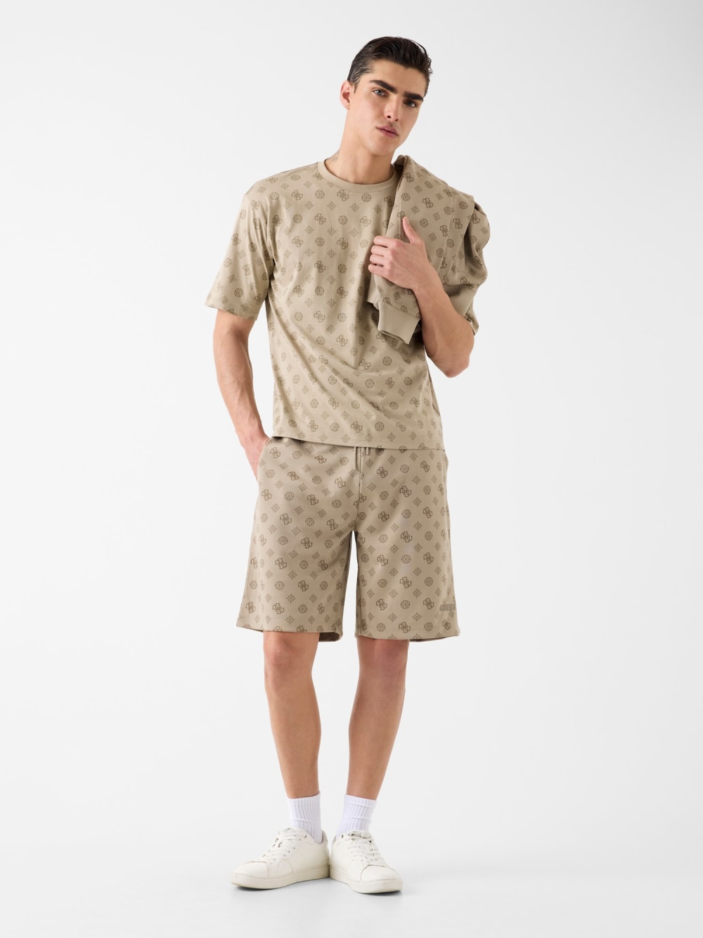 All over logo shorts - Guess