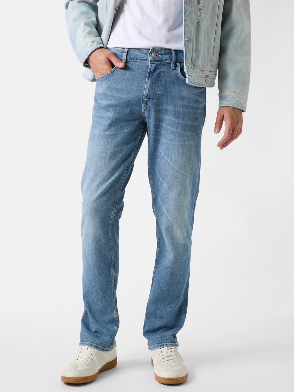 Eco Finnley Slim-Fit Tapered Jeans - Guess