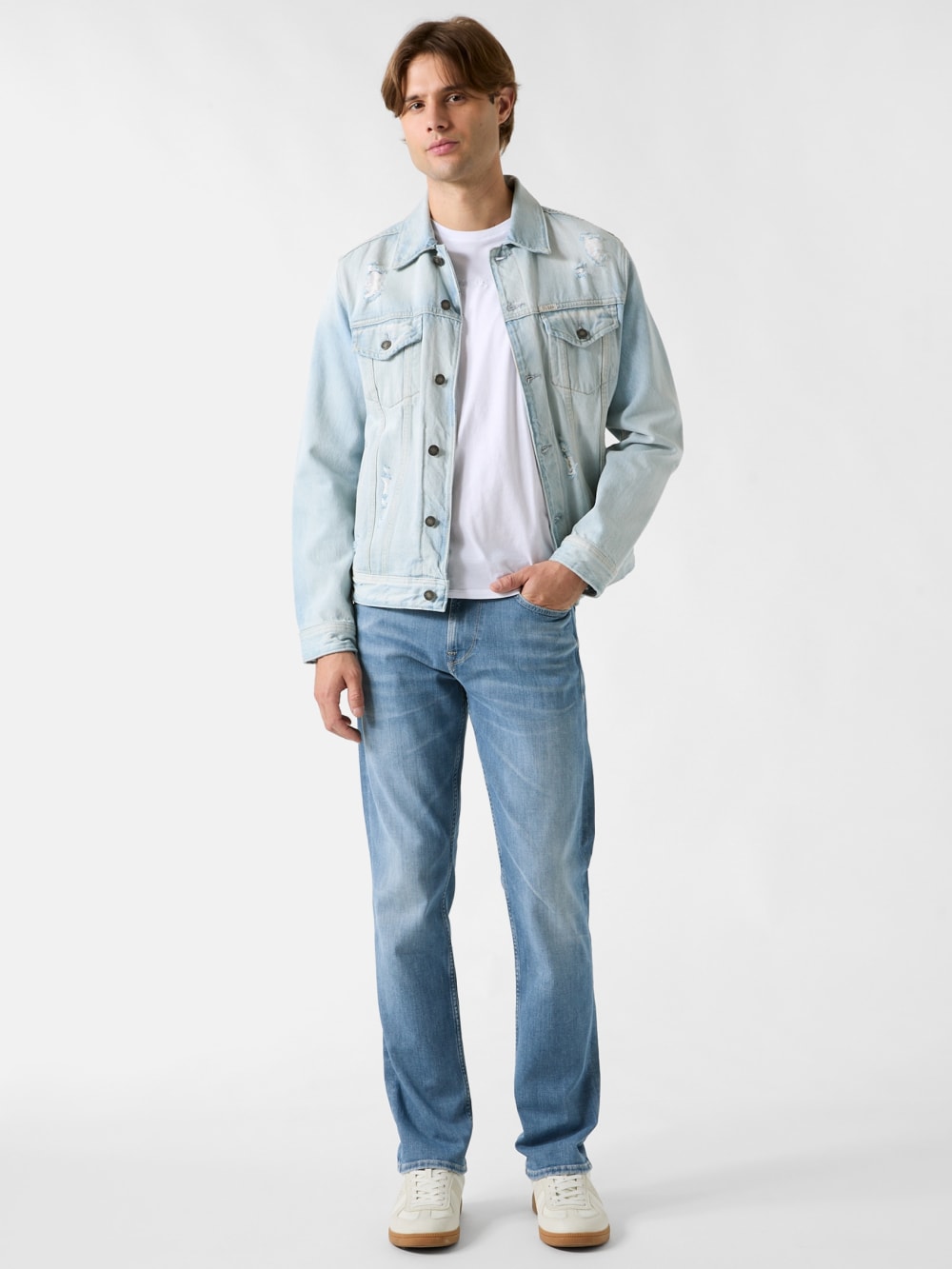 Eco Finnley Slim-Fit Tapered Jeans - Guess