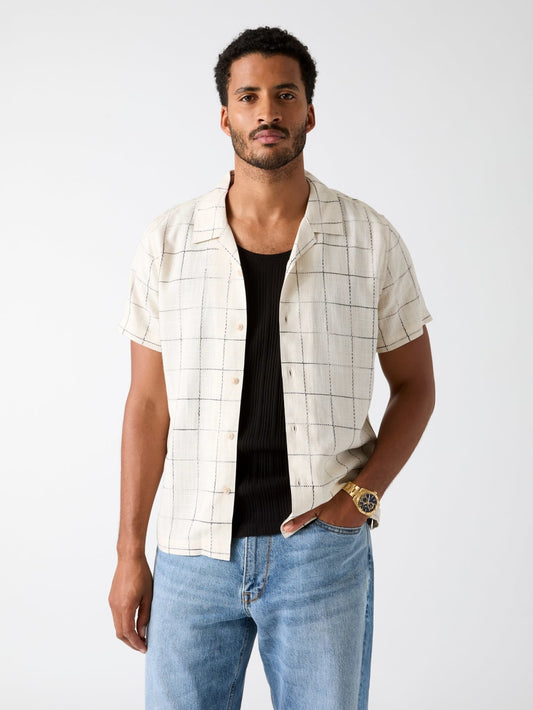 Linen-blend Shirt - Guess