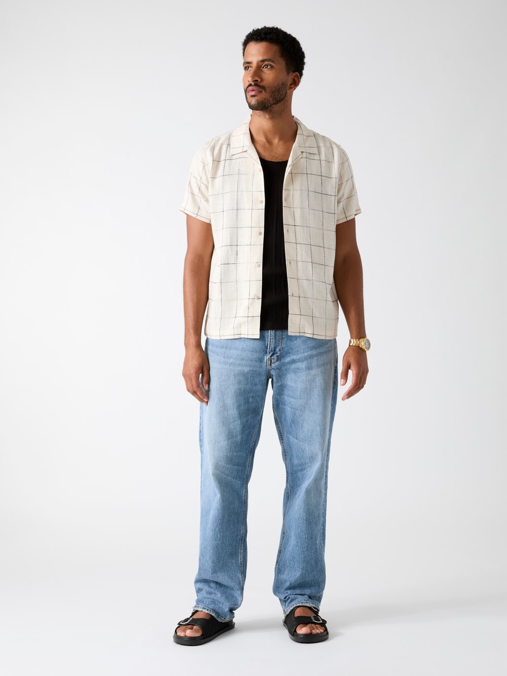 Linen-blend Shirt - Guess