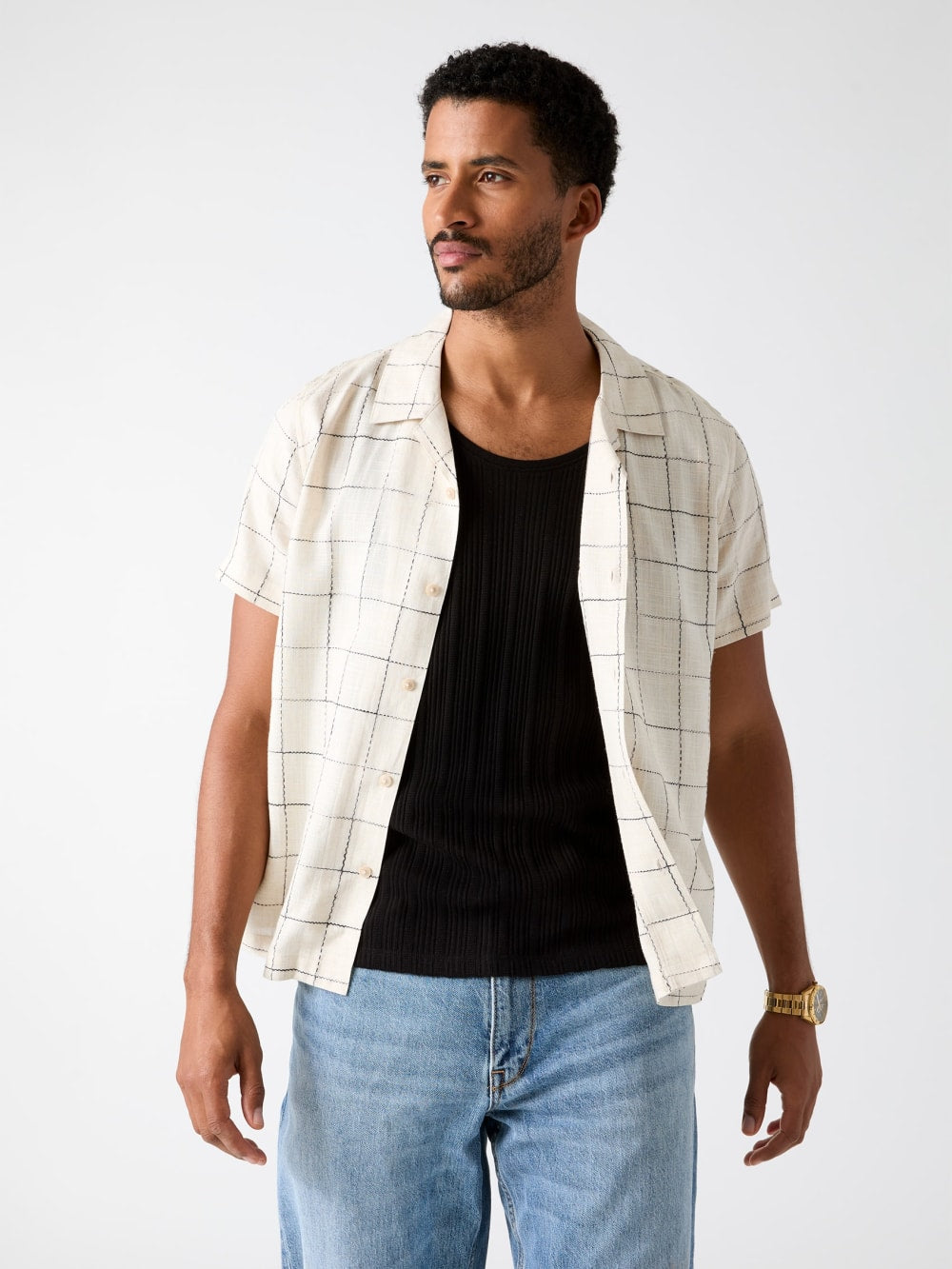 Linen-blend Shirt - Guess