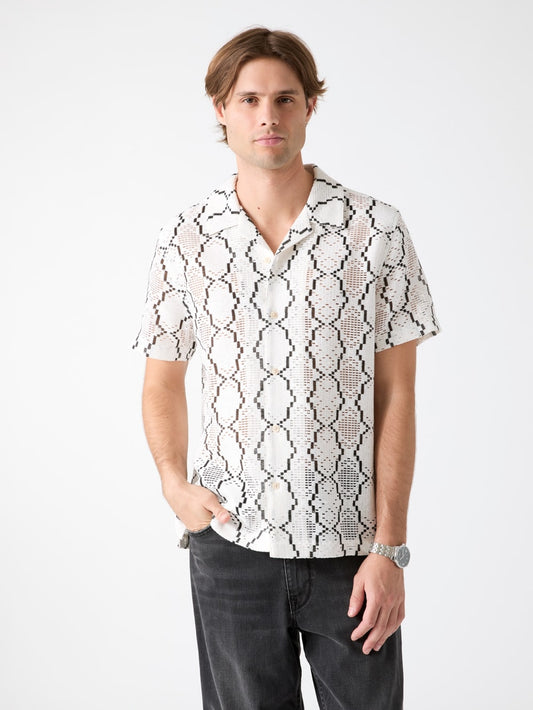 Crocheted shirt - Guess