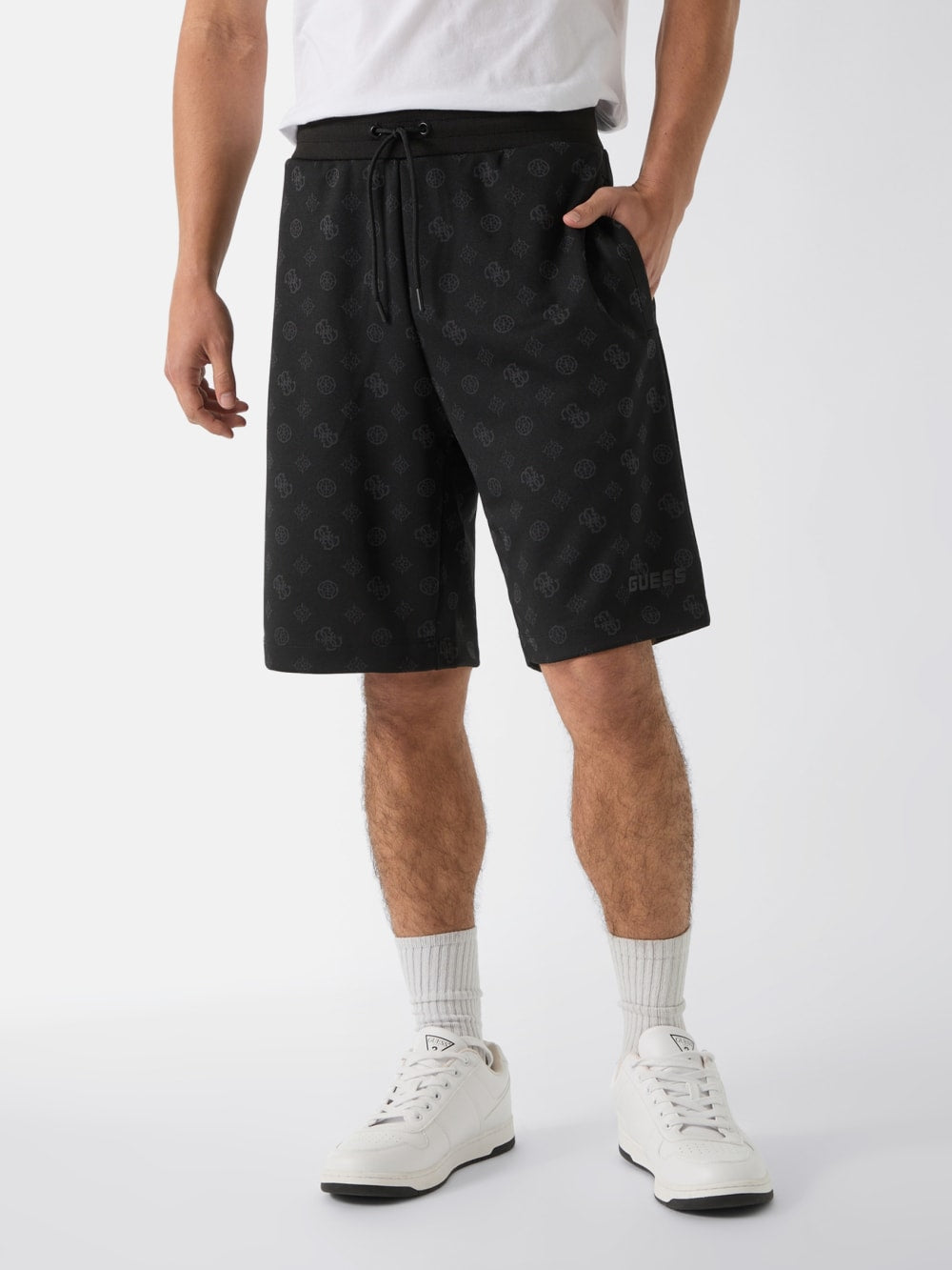 All over logo shorts - Guess