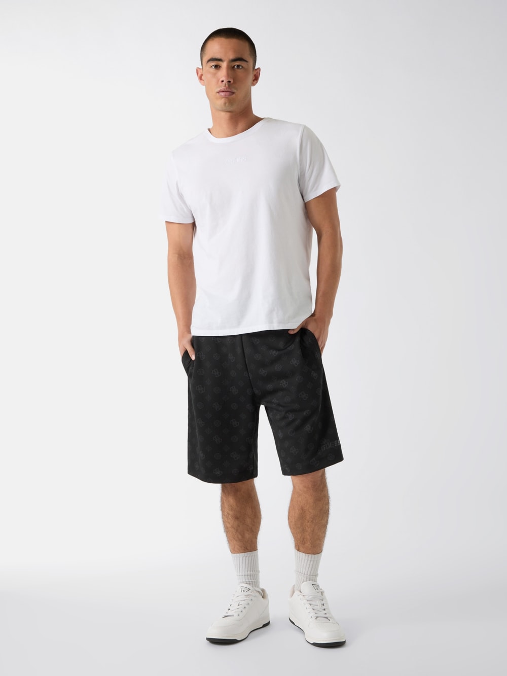 All over logo shorts - Guess