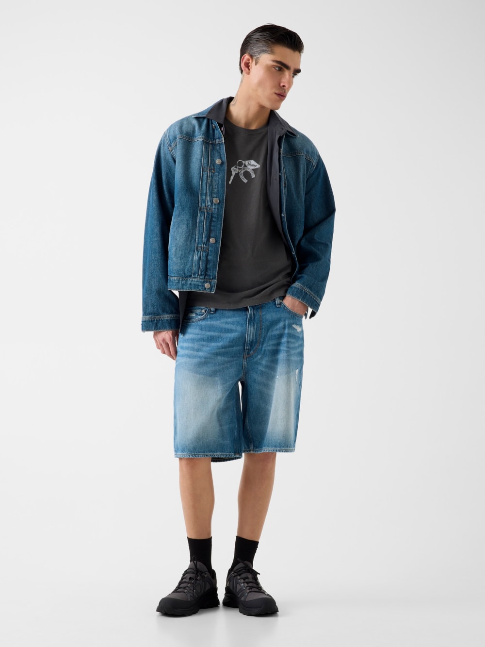 Printed logo t-shirt - Guess