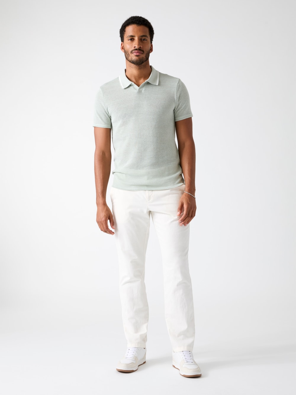 Buttonless polo shirt - Guess