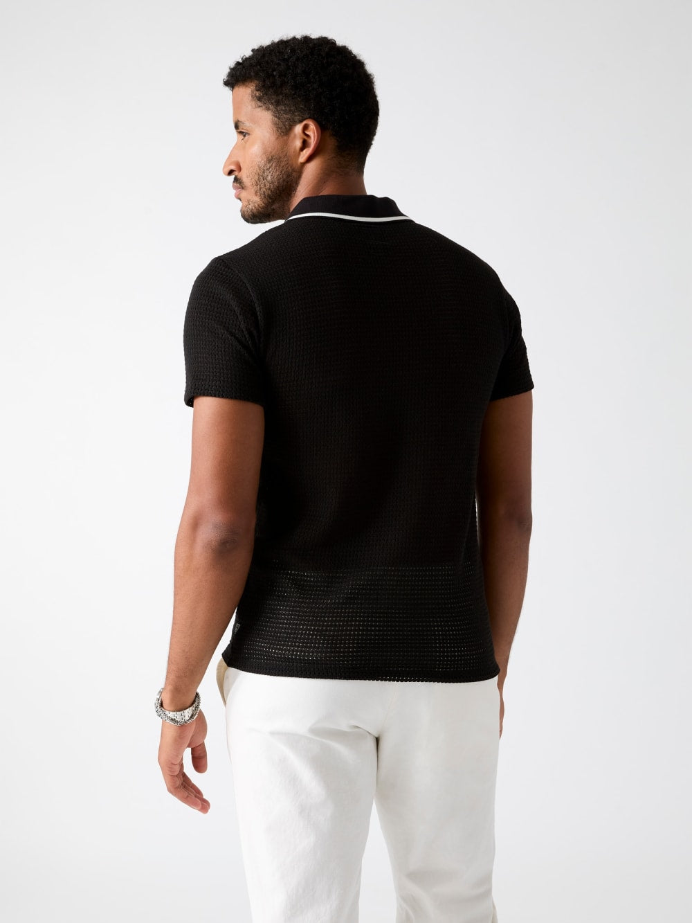 Buttonless polo shirt - Guess