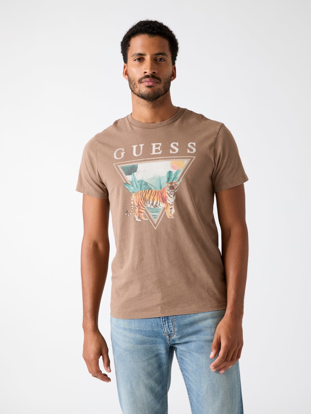 Printed logo t-shirt - Guess