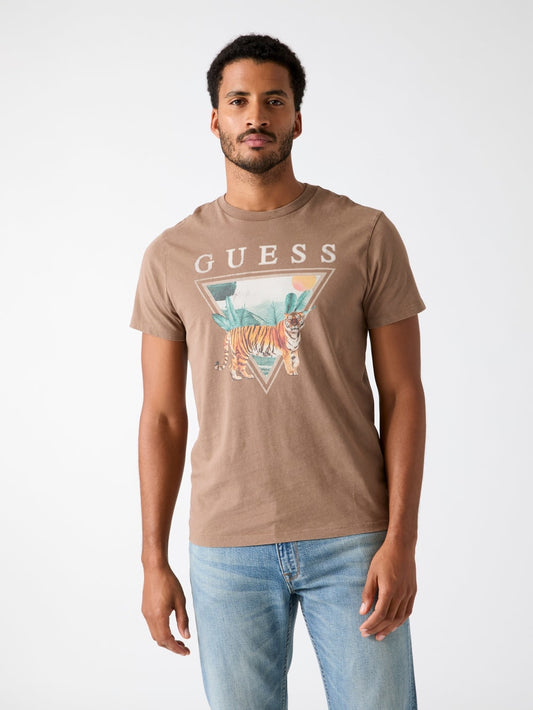 Printed logo t-shirt - Guess