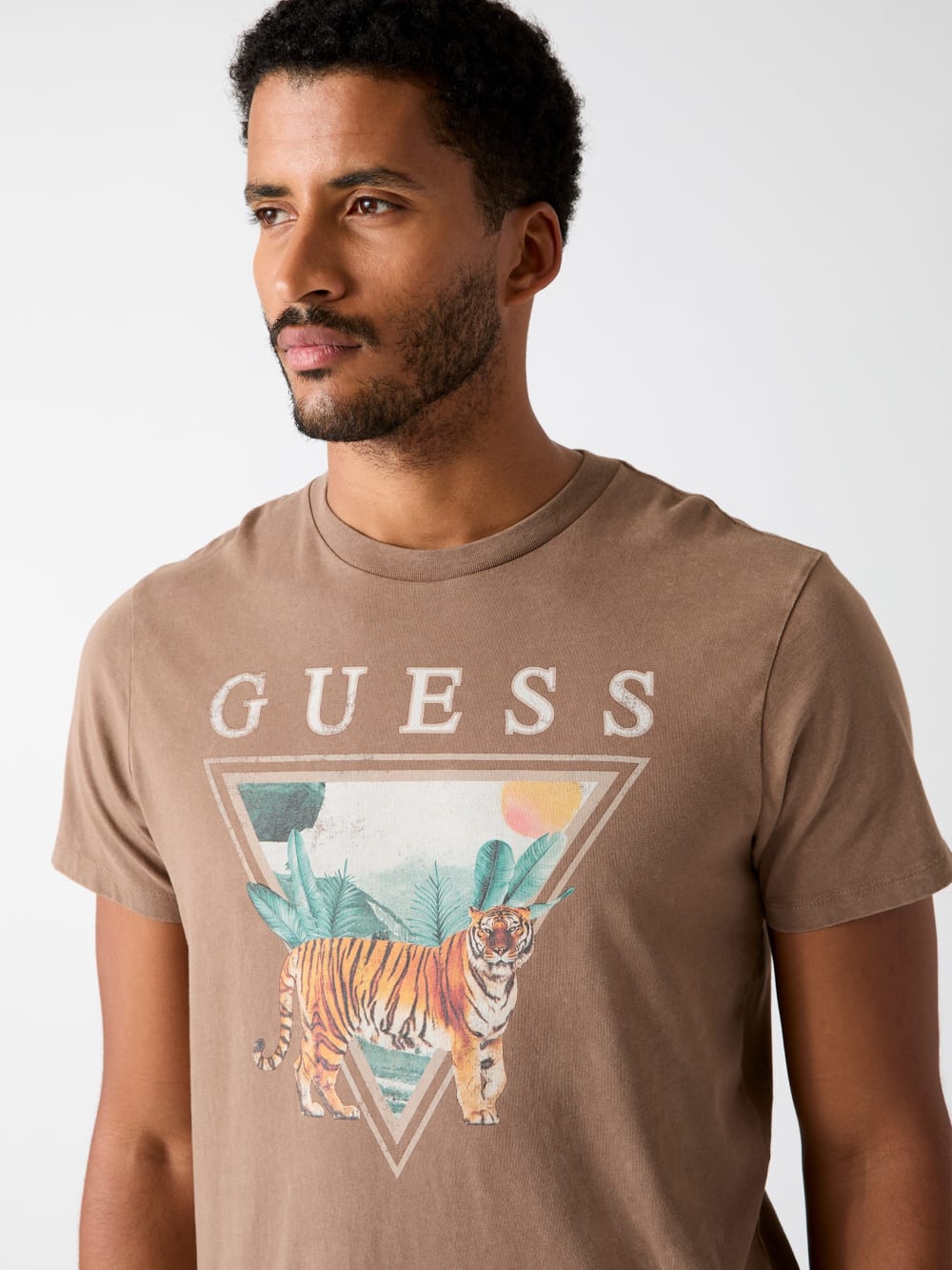 Printed logo t-shirt - Guess