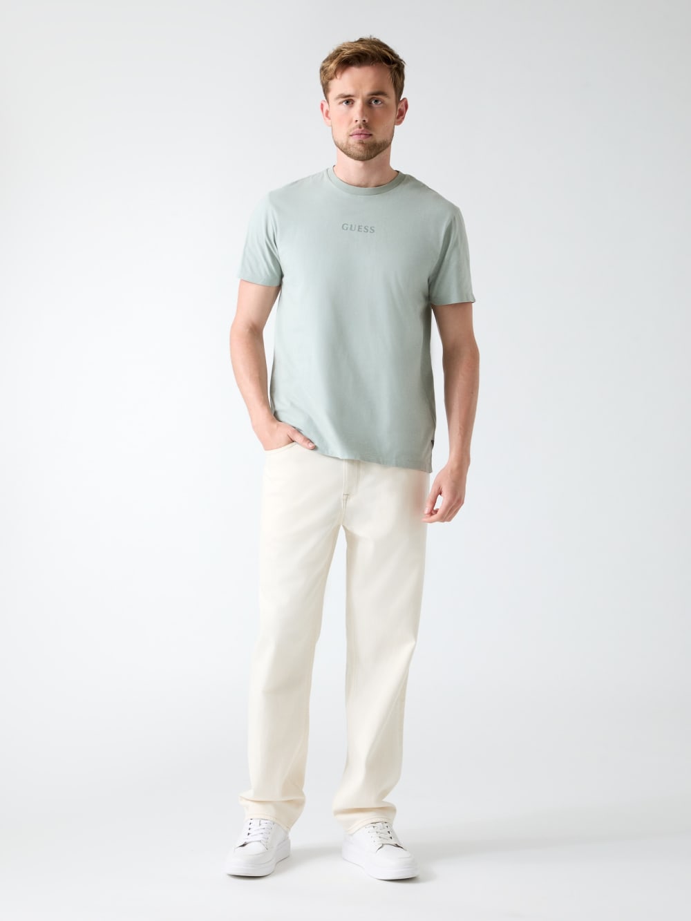 Printed logo t-shirt - Guess