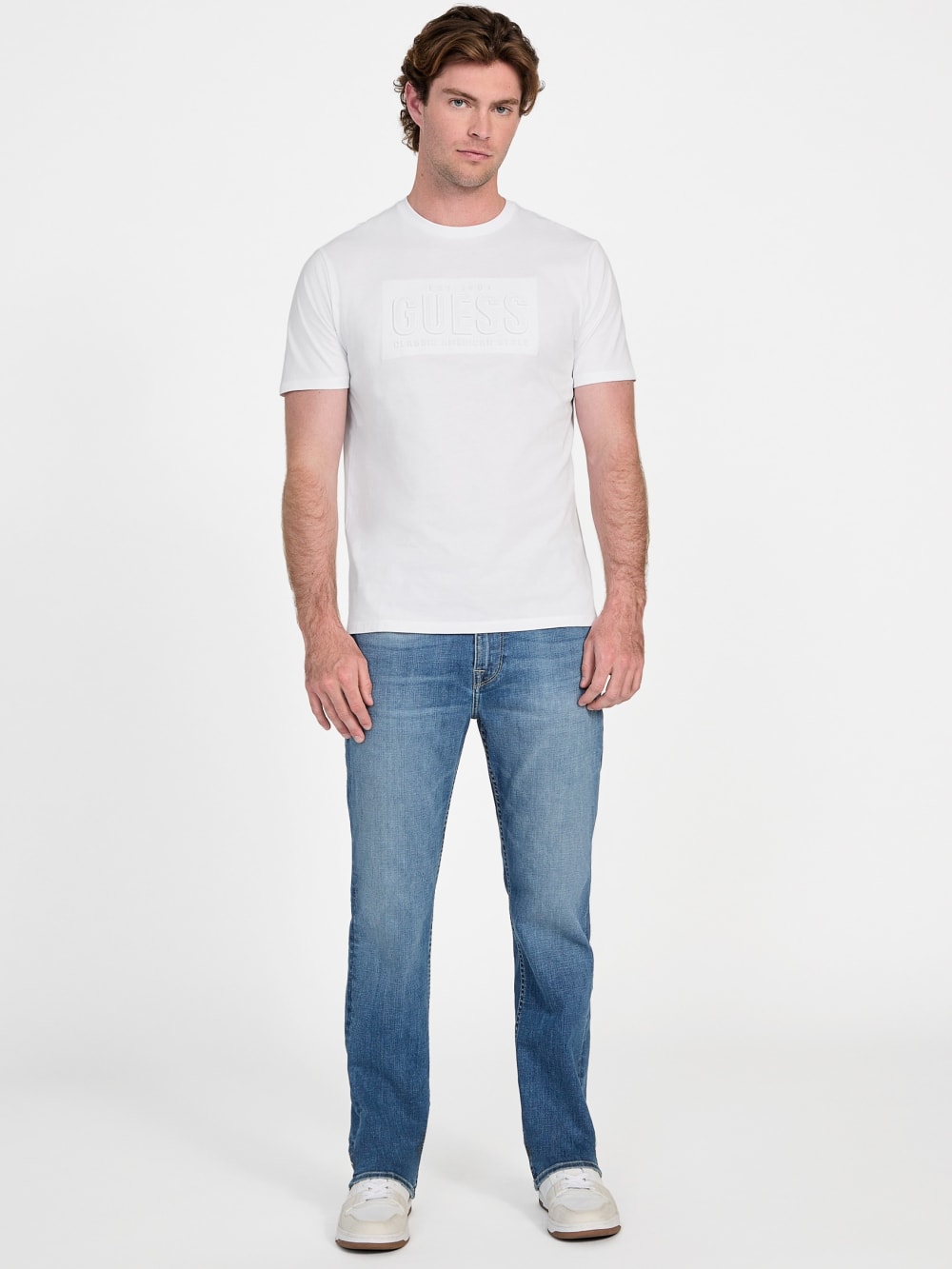 Eco Crewneck Signature Tee - Guess