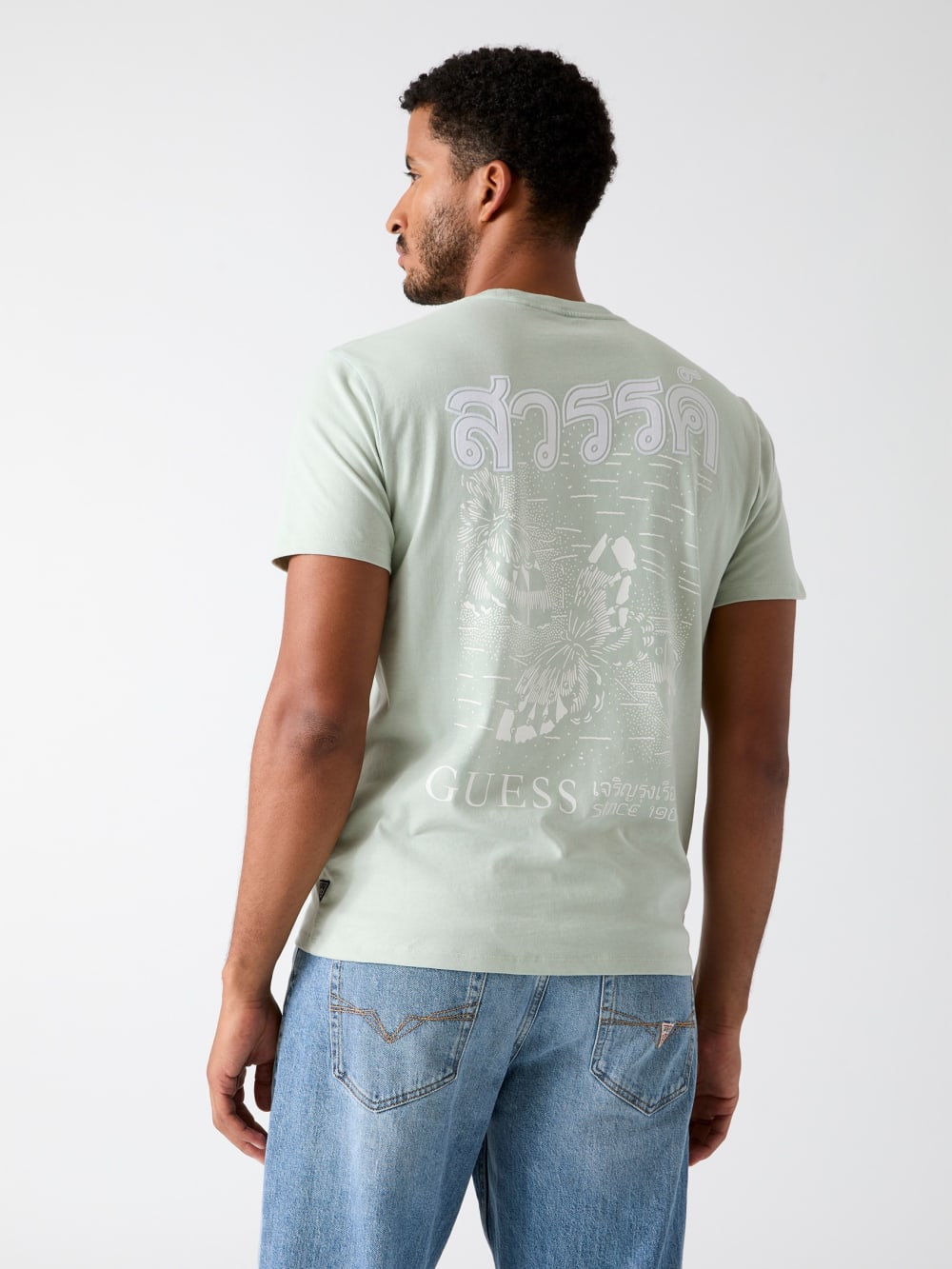 Cotton printed t-shirt - Guess