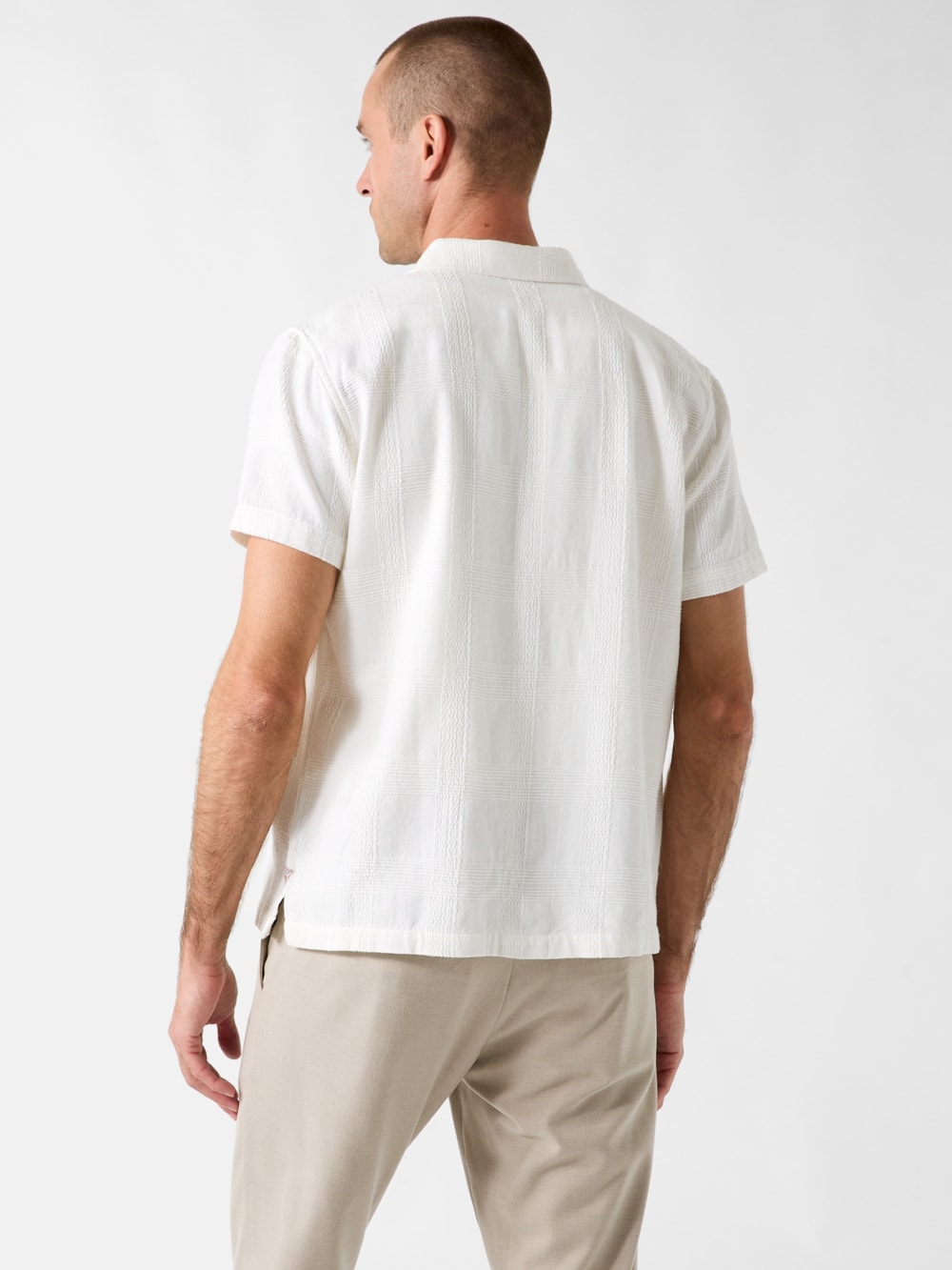 Checked texture shirt - Guess