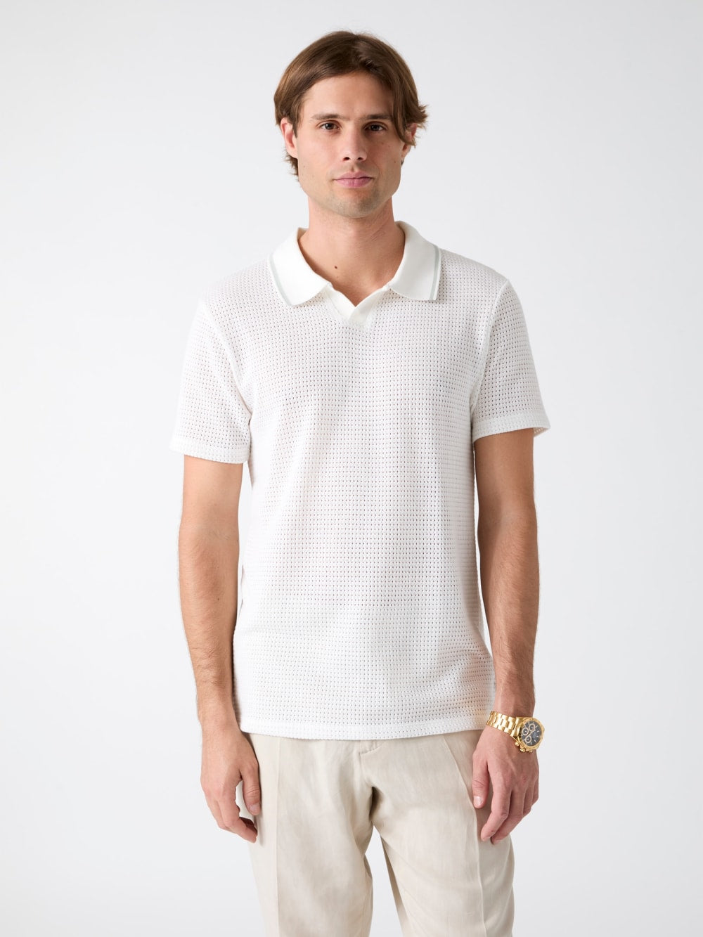 Buttonless polo shirt - Guess