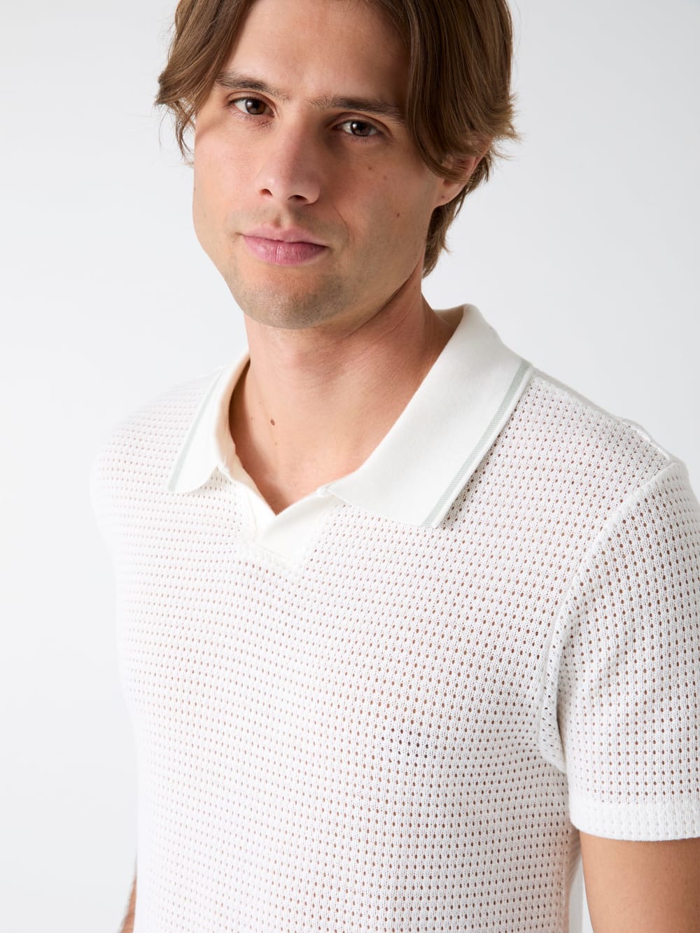 Buttonless polo shirt - Guess
