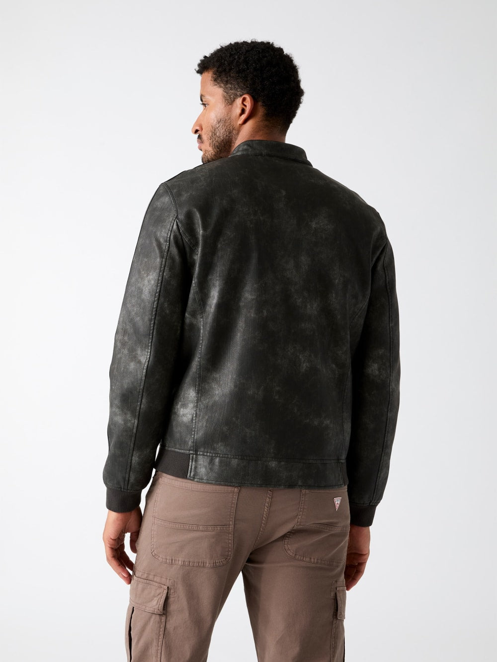 Faux-leather jacket - Guess