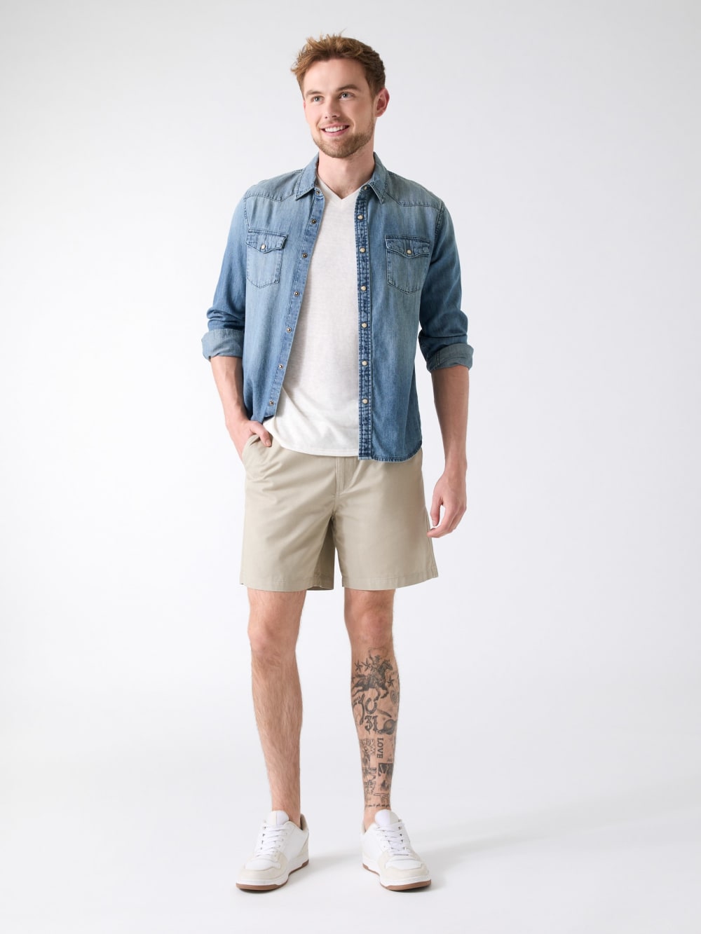 Poplin shorts - Guess