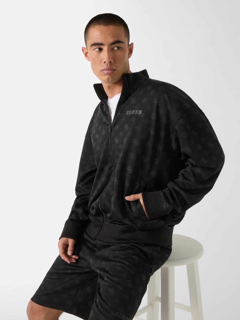 All over logo sweatshirt - Guess