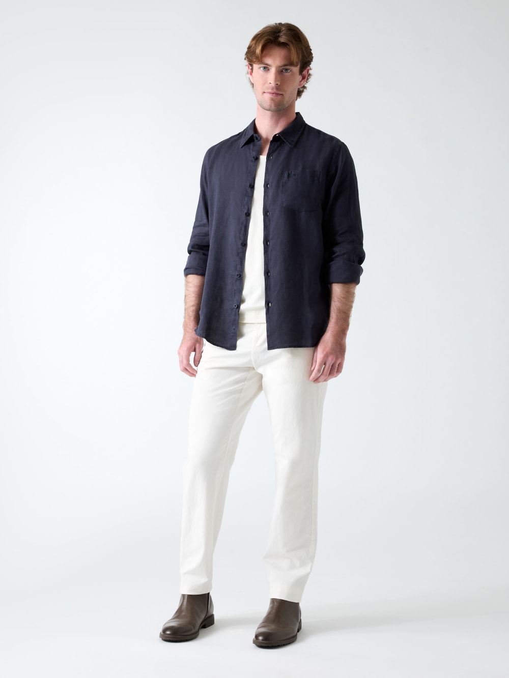 Linen striped shirt - Guess