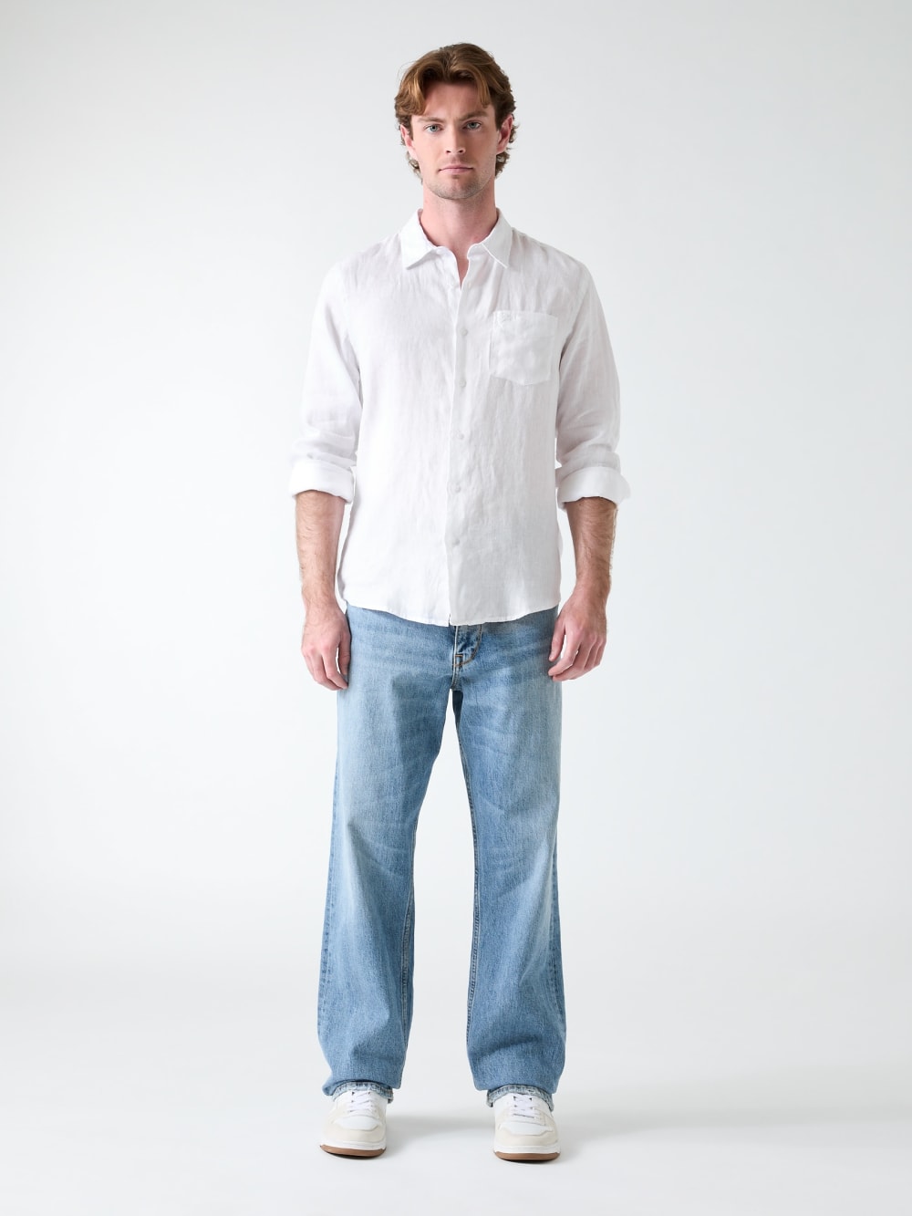 Linen striped shirt - Guess