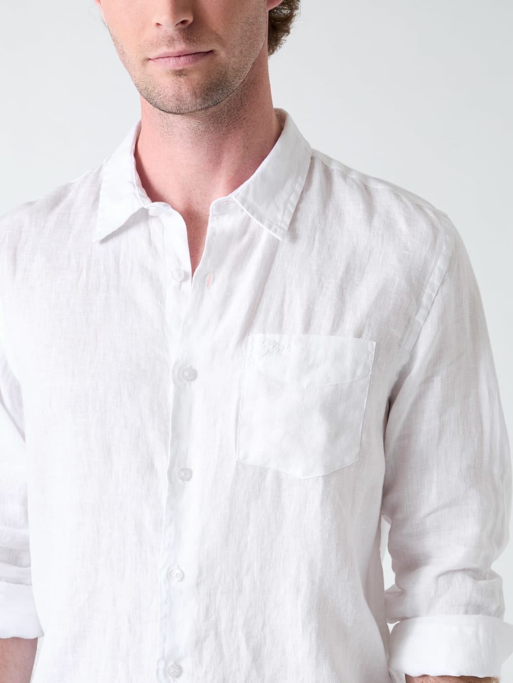 Linen striped shirt - Guess