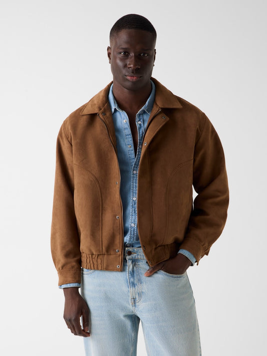 Faux-suede jacket - Guess