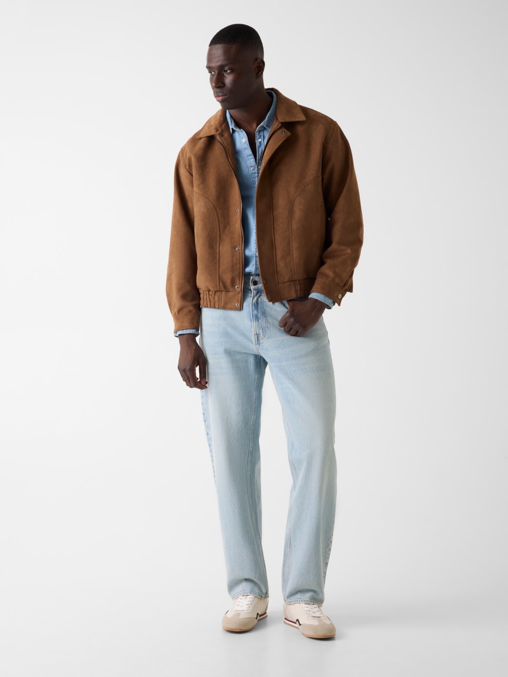 Faux-suede jacket - Guess