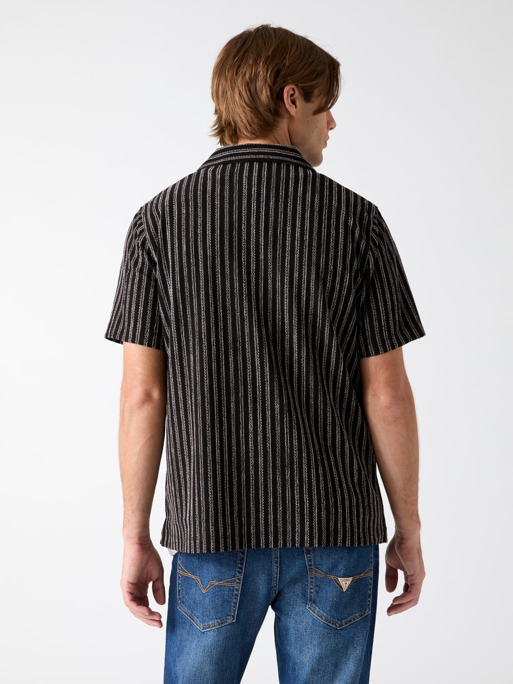 Striped Knit Shirt - Guess