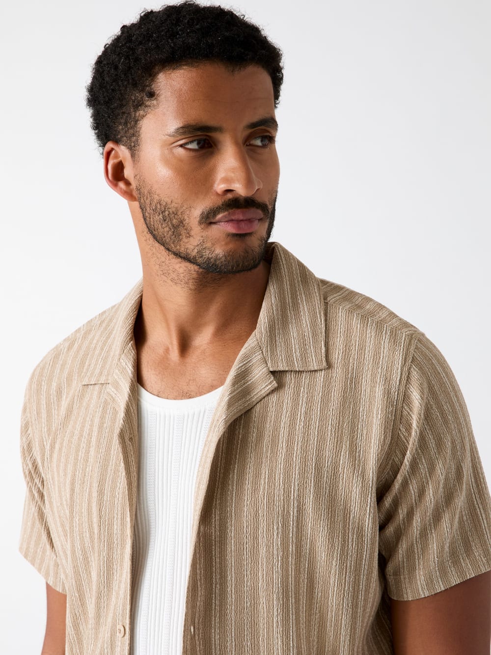 Striped Knit Shirt - Guess