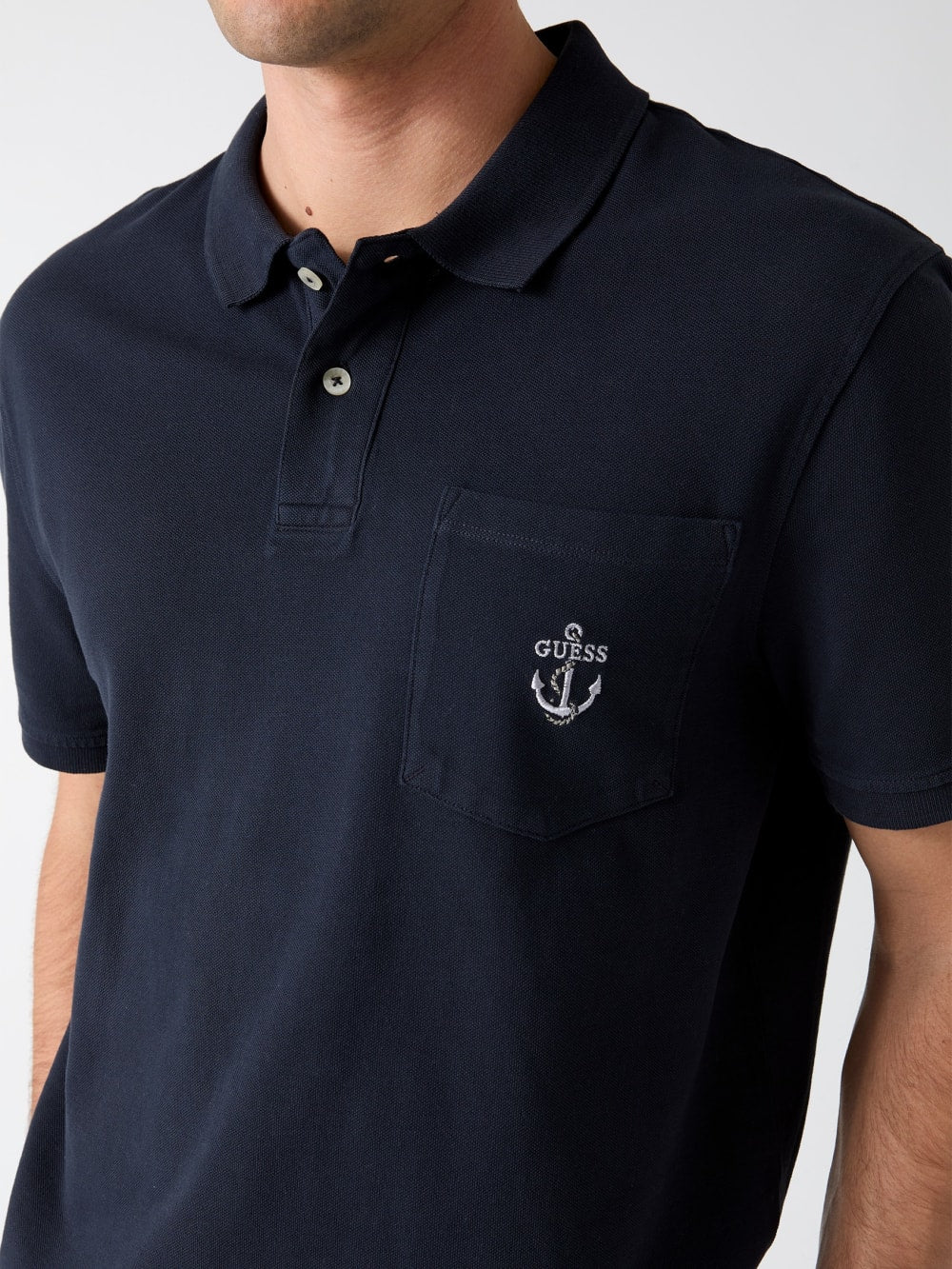 Embroidered polo - Guess