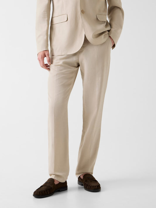 Linen-blend slim pants - Guess