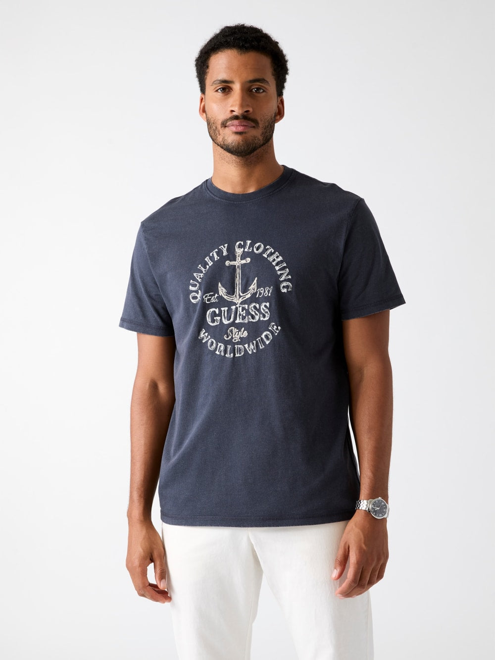Marine Graphic T-shirt - Guess