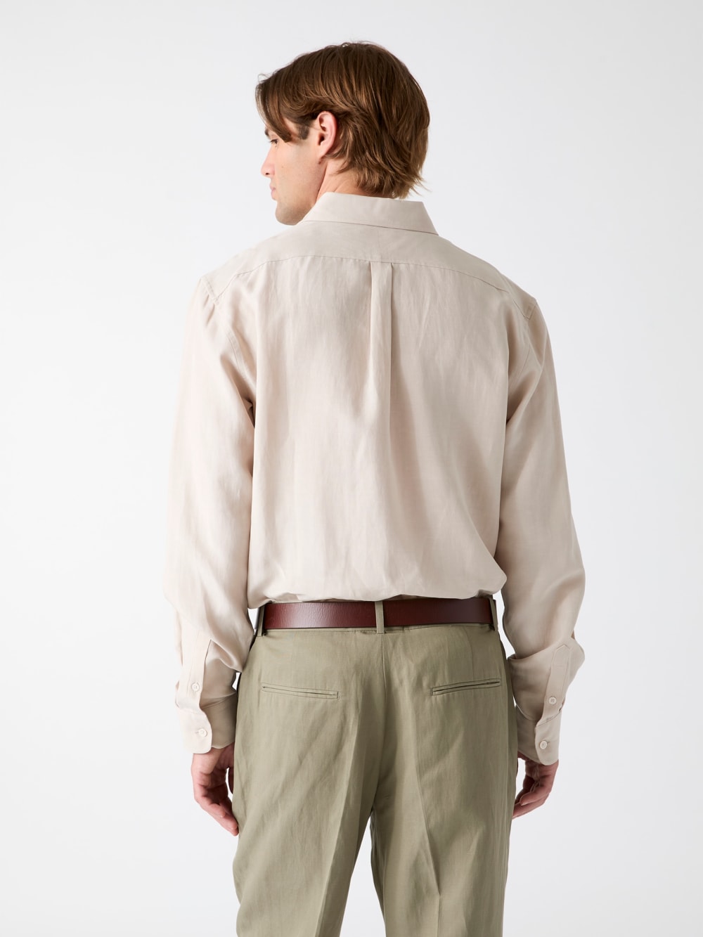 Linen-blend shirt - Guess