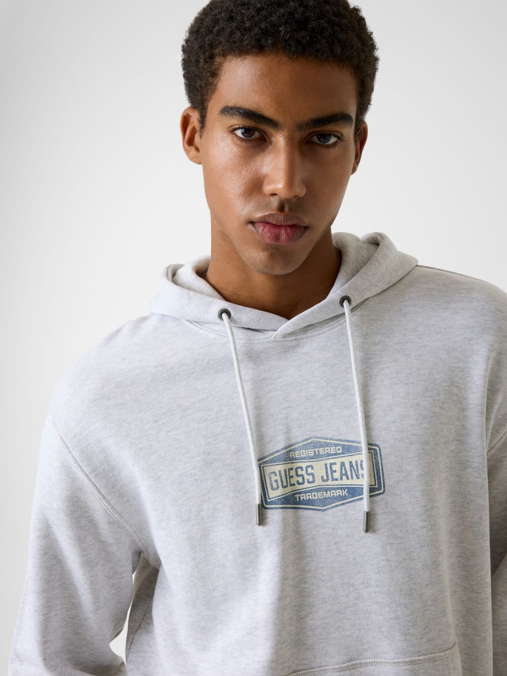 Printed logo hoodie - Guess