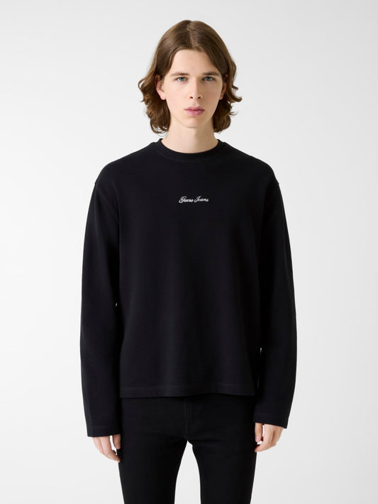 Boxy fit knit t-shirt - Guess