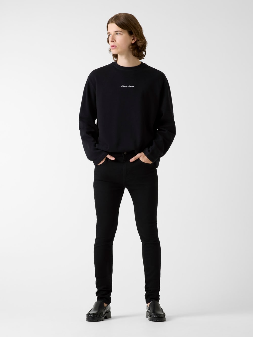 Boxy fit knit t-shirt - Guess