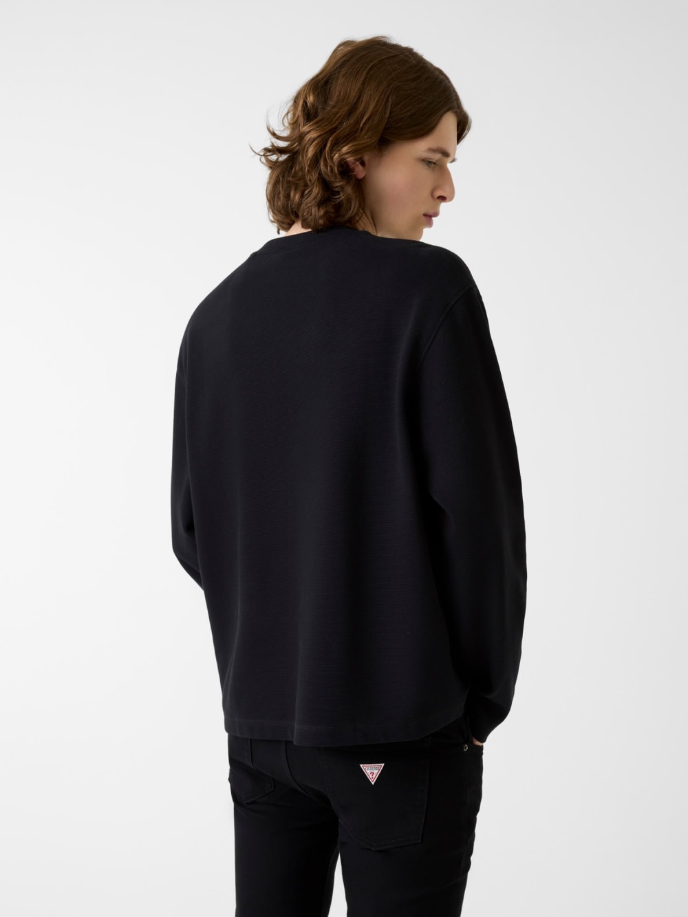 Boxy fit knit t-shirt - Guess