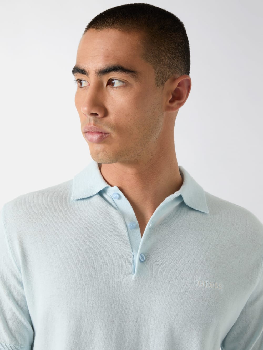 Silk-blend polo - Guess
