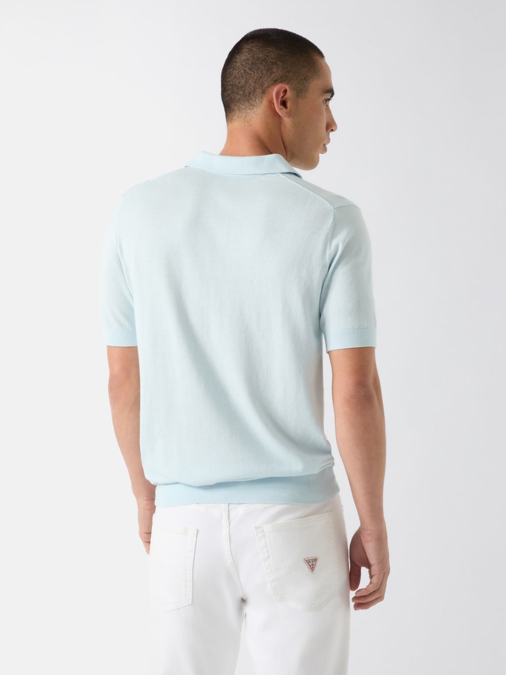 Silk-blend polo - Guess
