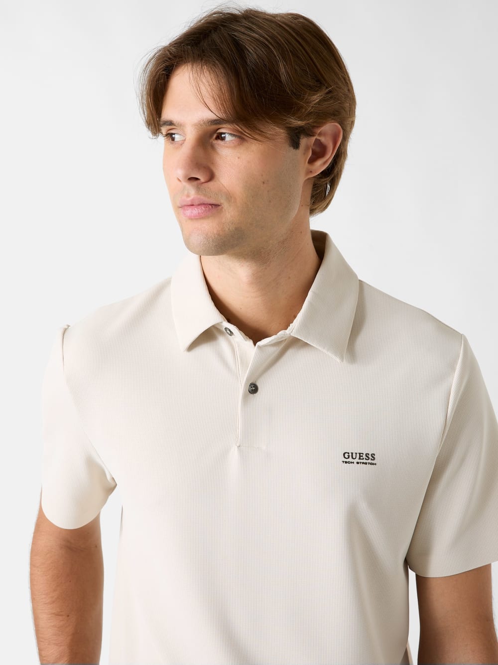 Embroidered logo polo - Guess