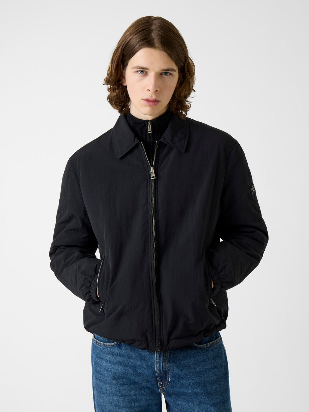 Nylon Padded Jacket - Guess
