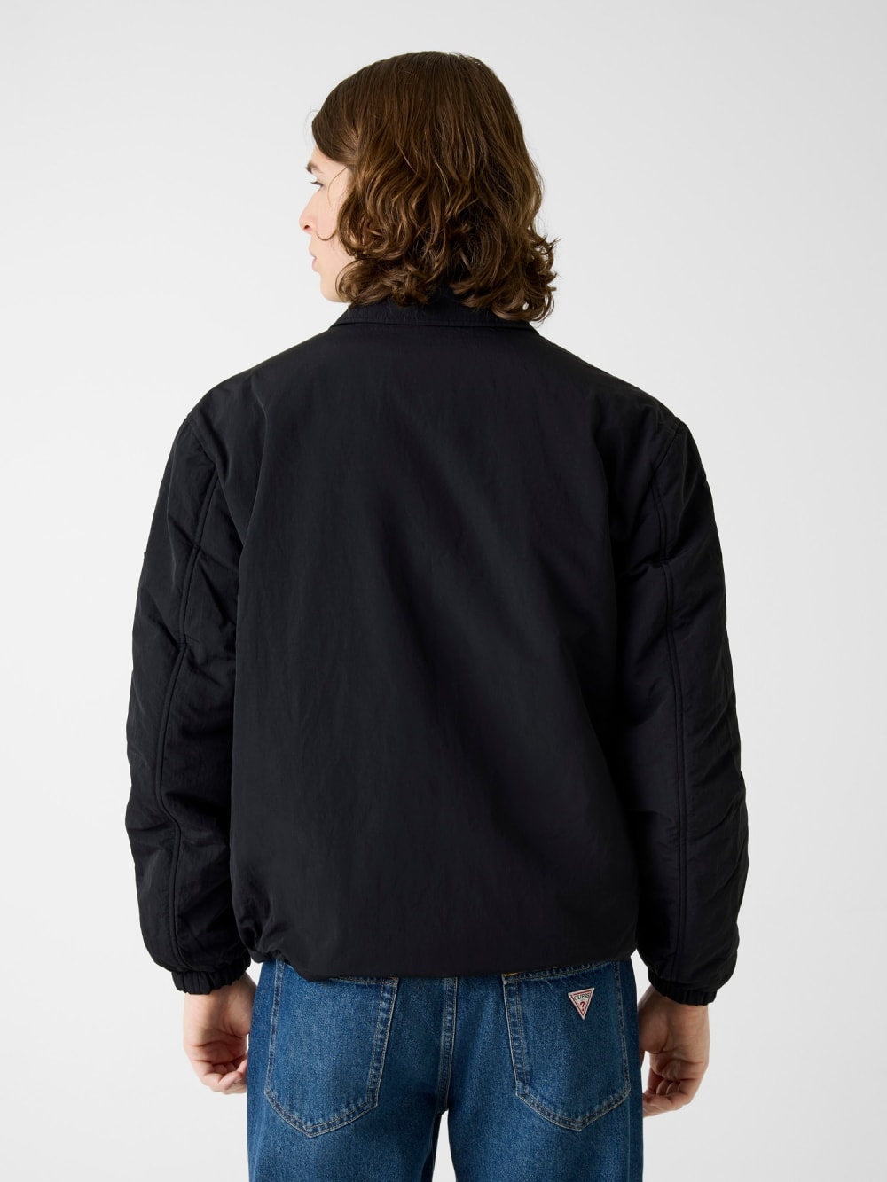 Nylon Padded Jacket - Guess