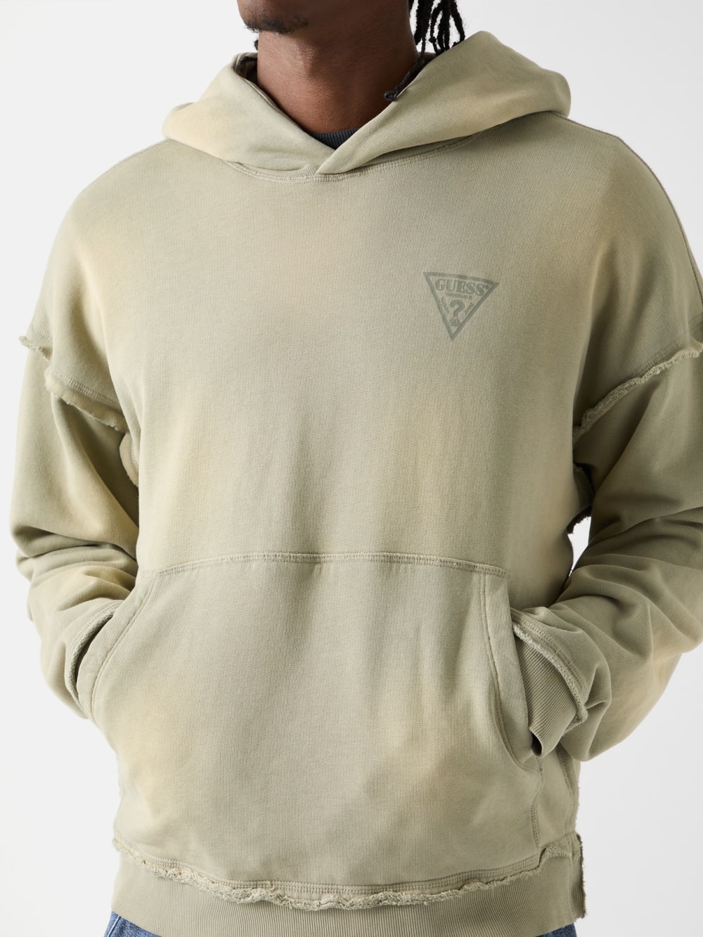 GUESS Originals Eco Triangle Logo Hoodie - Guess