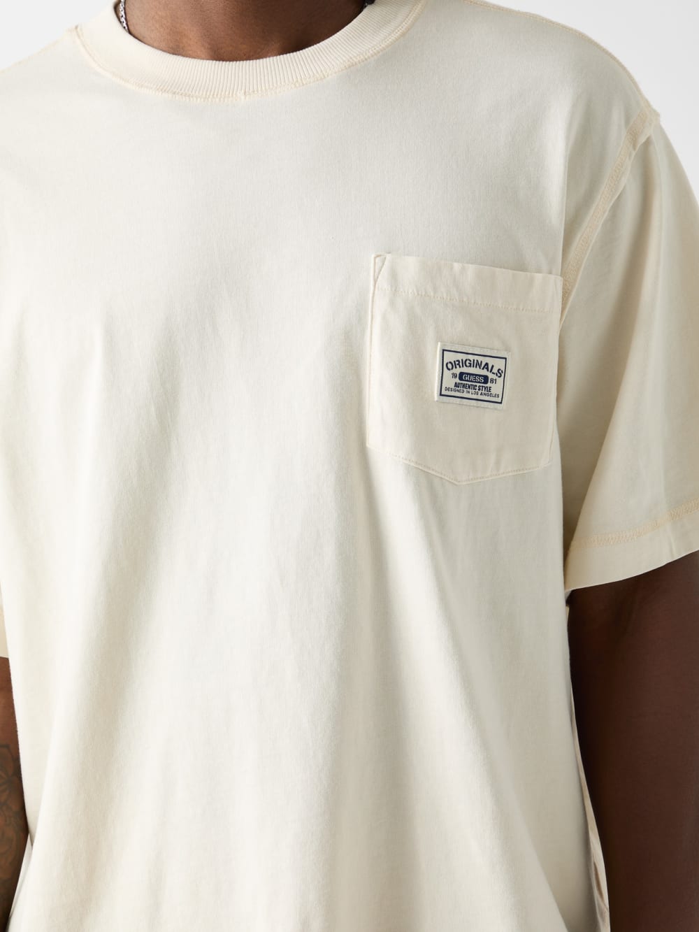 GUESS Originals Eco Boxy Pocket Tee - Guess