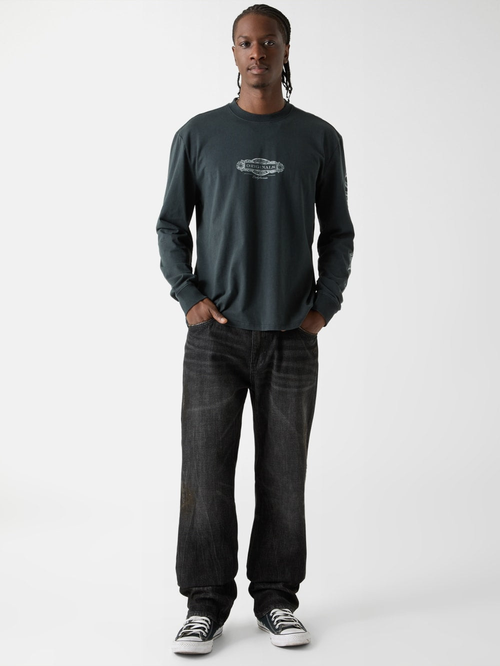 GUESS Originals Relaxed Straight Jeans - Guess