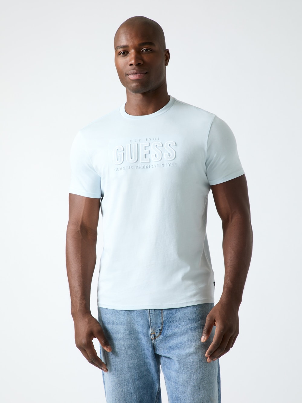 Eco Crewneck Signature Tee - Guess