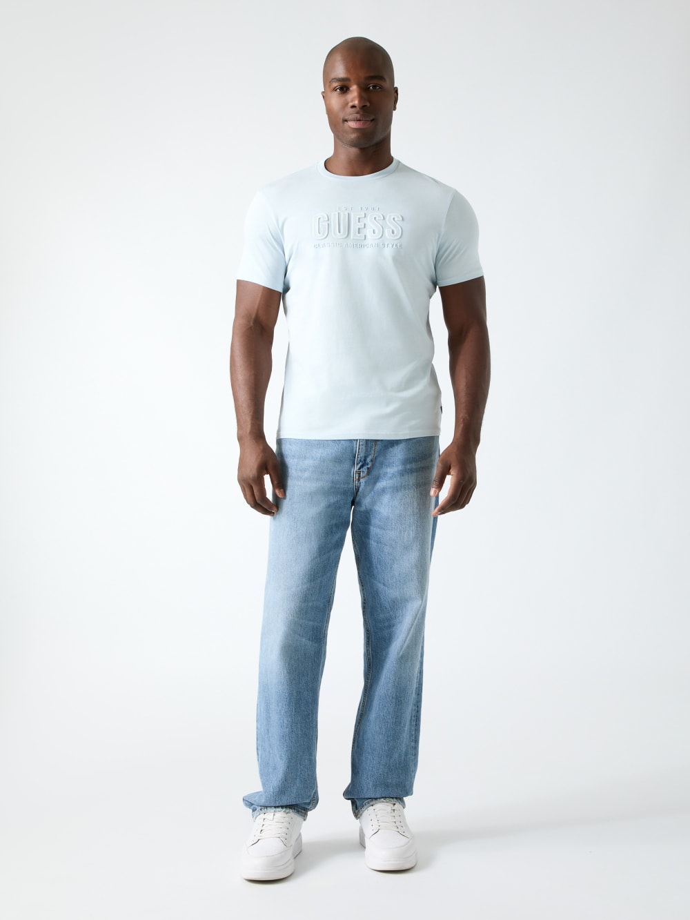Eco Crewneck Signature Tee - Guess