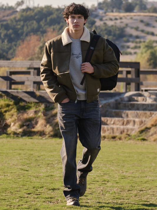 Flight Faux-Shearling Jacket - Guess